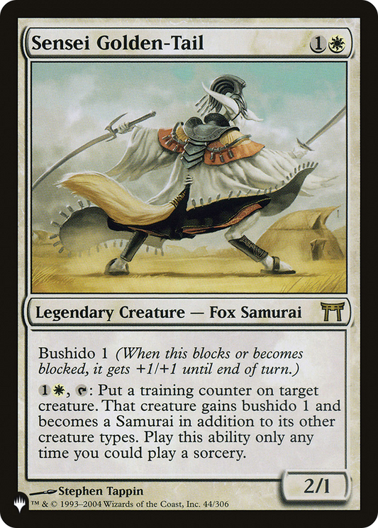Sensei Golden-Tail (CHK-44) - The List