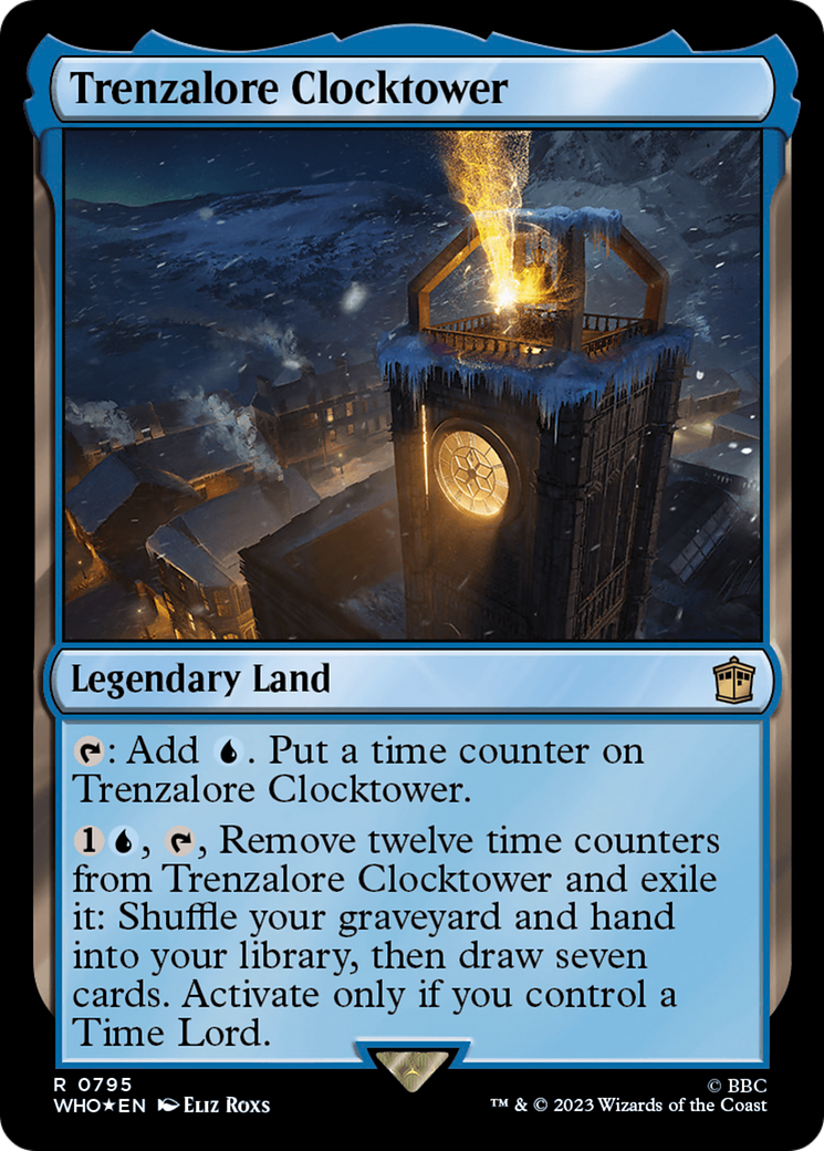 Trenzalore Clocktower (Surge Foil) [Doctor Who] | Silver Goblin