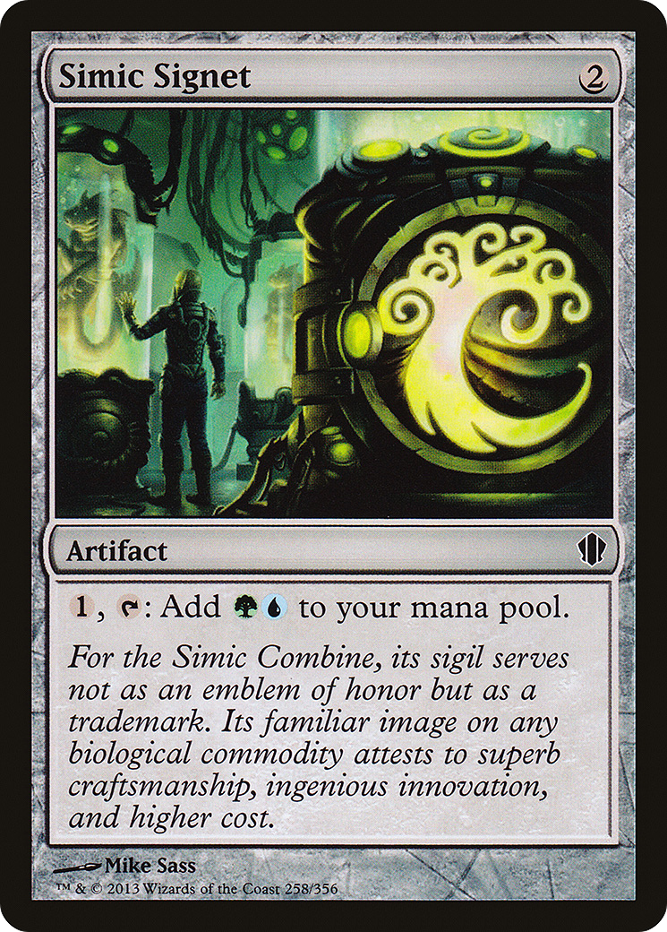 Simic Signet (258) - Commander 2013