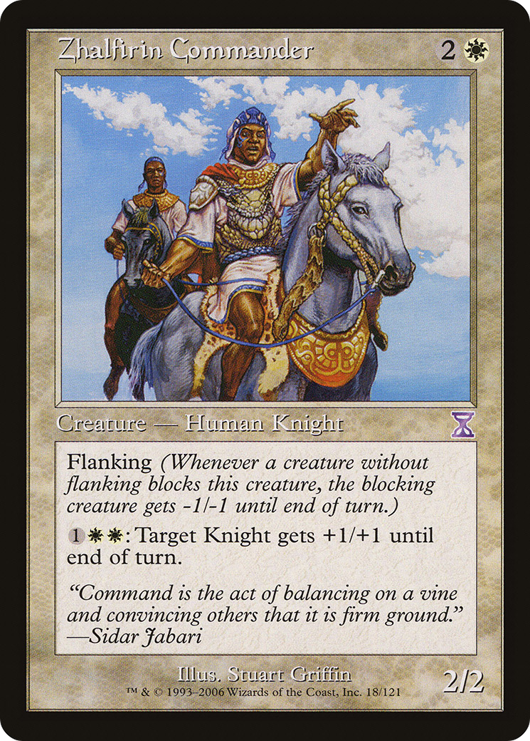 Zhalfirin Commander (Retro) (018) Foil - Time Spiral Timeshifted