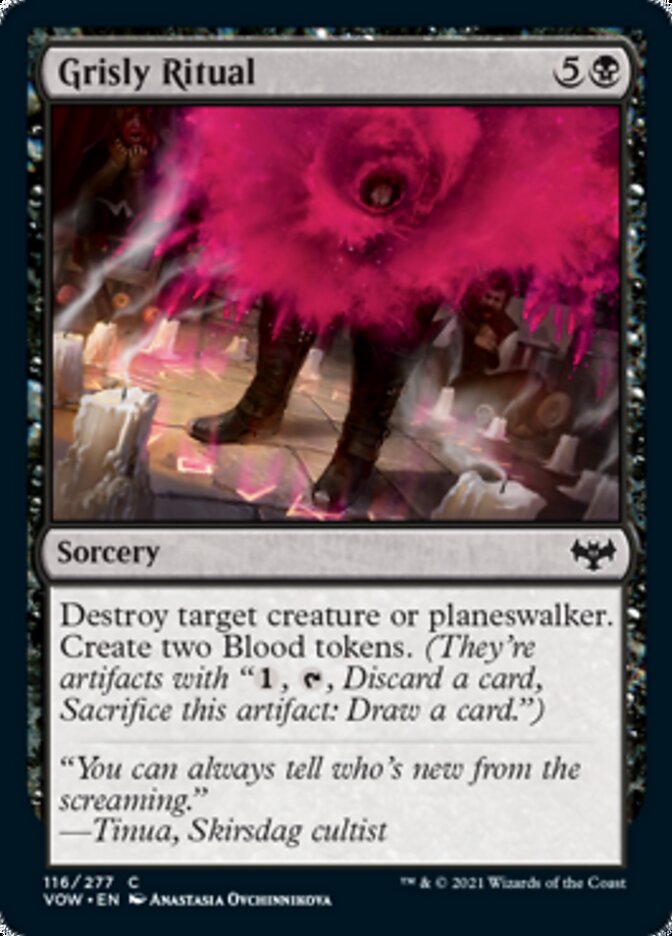 Grisly Ritual [Innistrad: Crimson Vow] | Silver Goblin