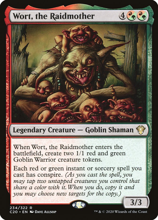 Wort, the Raidmother [Commander 2020] | Silver Goblin