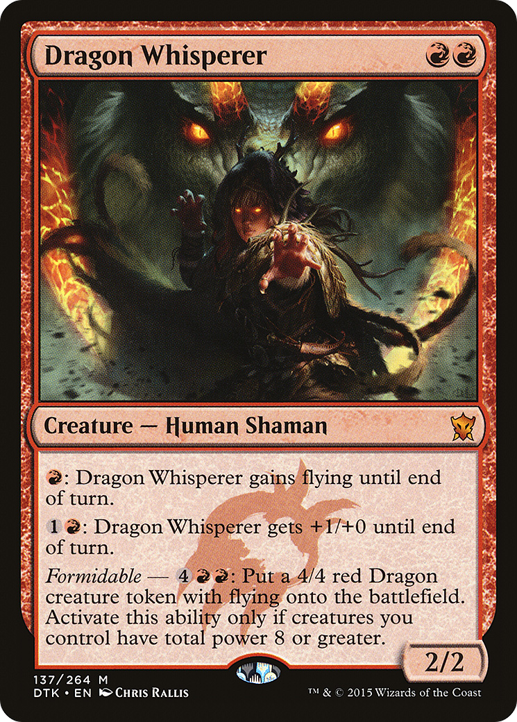 Dragon Whisperer (137) - Dragons of Tarkir