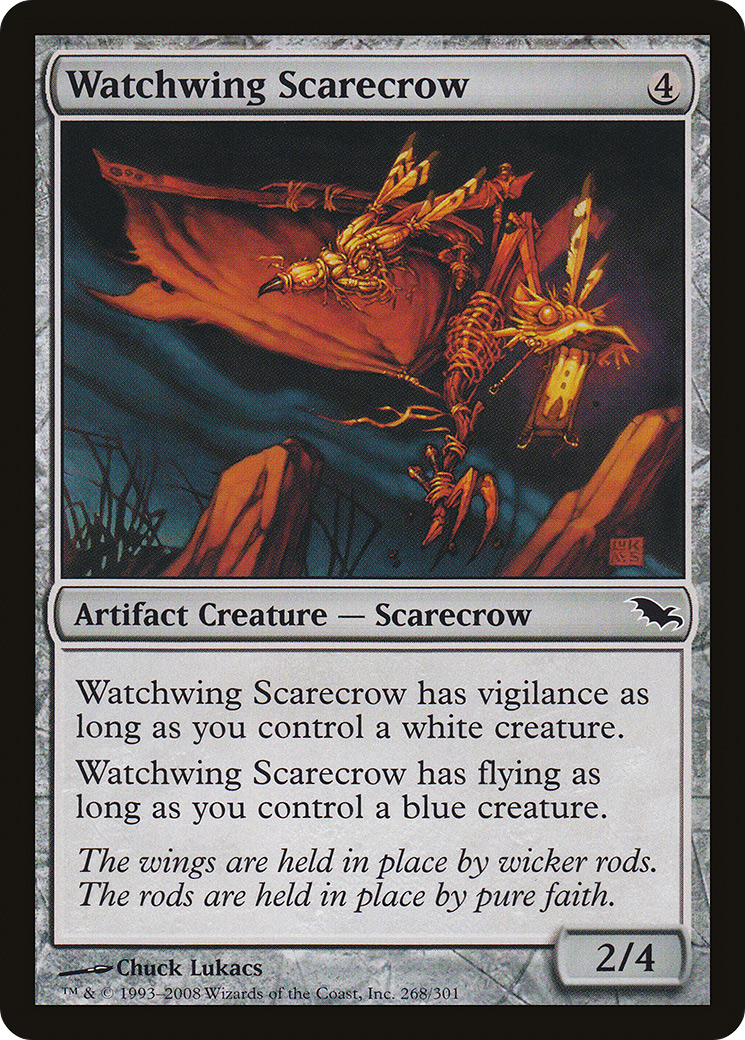 Watchwing Scarecrow (268) Foil - Shadowmoor