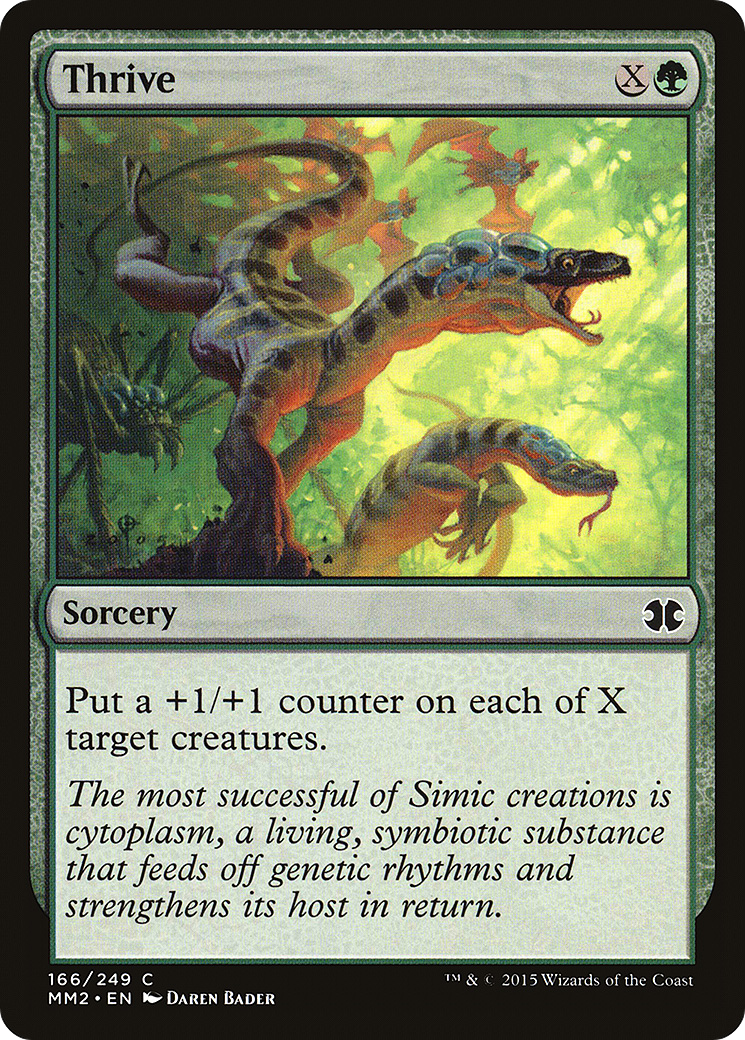Thrive (166) Foil - Modern Masters 2015
