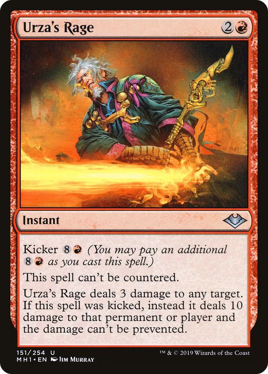 Urza's Rage [Modern Horizons] Foil