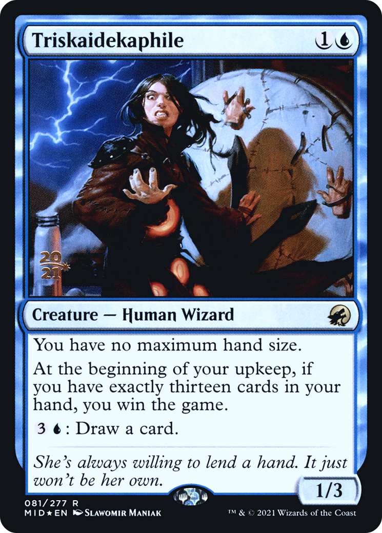 Triskaidekaphile (081) Foil - Innistrad: Midnight Hunt Promos