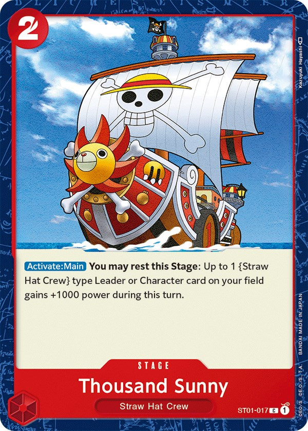 Thousand Sunny [Starter Deck: Straw Hat Crew] | Silver Goblin