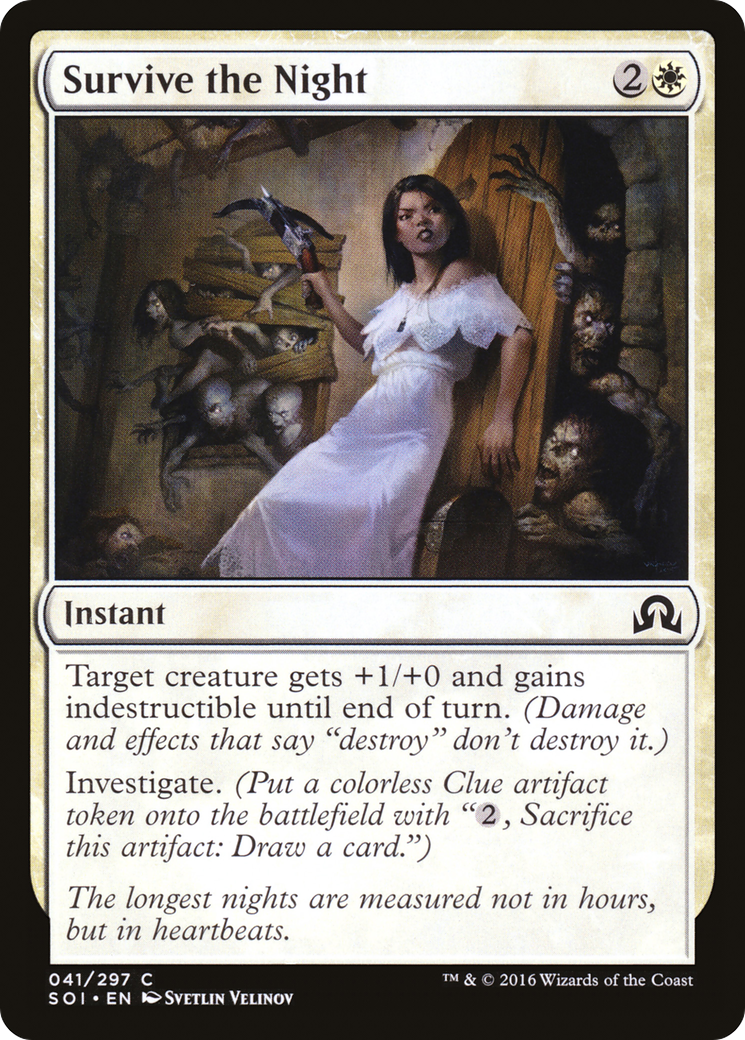 Survive the Night (041) Foil - Shadows over Innistrad