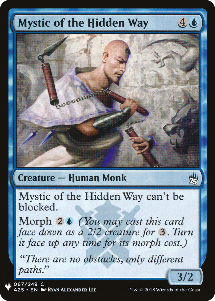 Mystic of the Hidden Way (A25-67) - The List