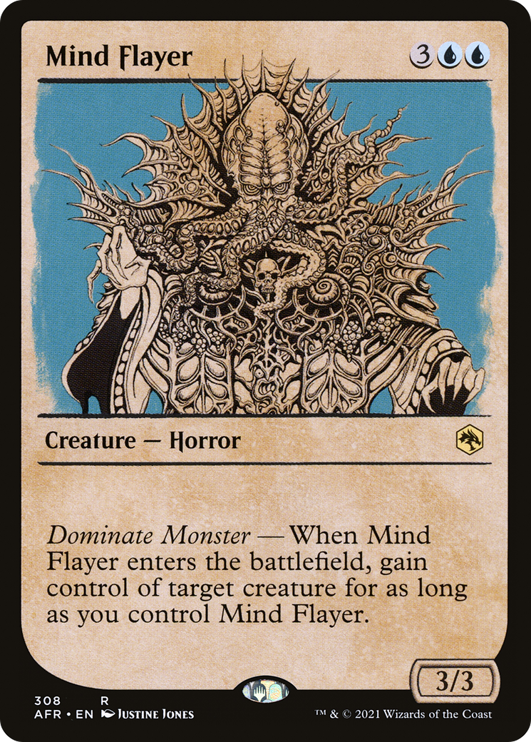 Mind Flayer (Showcase) [Dungeons & Dragons: Adventures in the Forgotten Realms] Foil