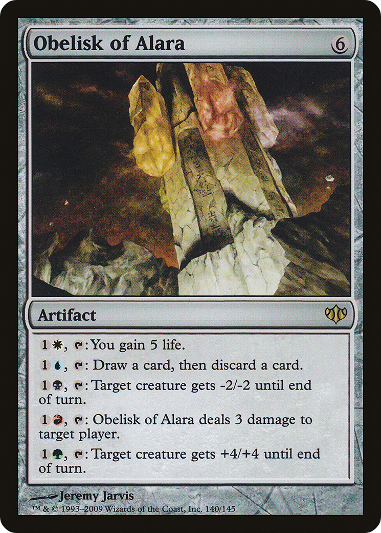 Obelisk of Alara (140) Foil - Conflux