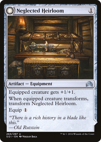 Neglected Heirloom (260) Foil - Shadows over Innistrad