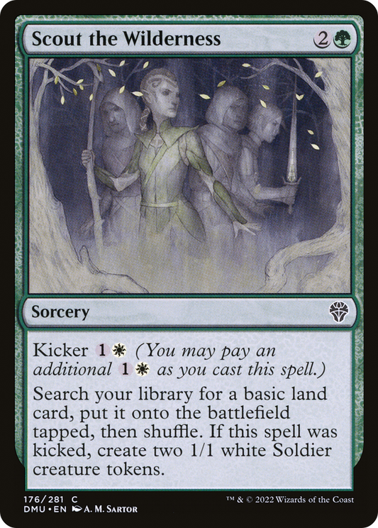 Scout the Wilderness [Dominaria United] Foil