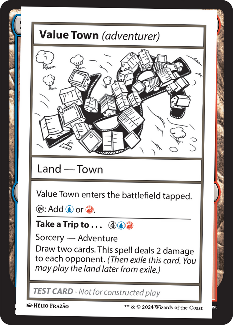 Value Town (adventurer) [Mystery Booster 2 Playtest Cards] | Silver Goblin