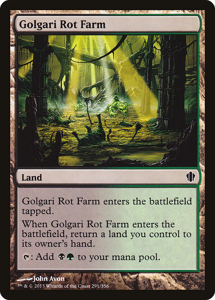 Golgari Rot Farm (291) - Commander 2013