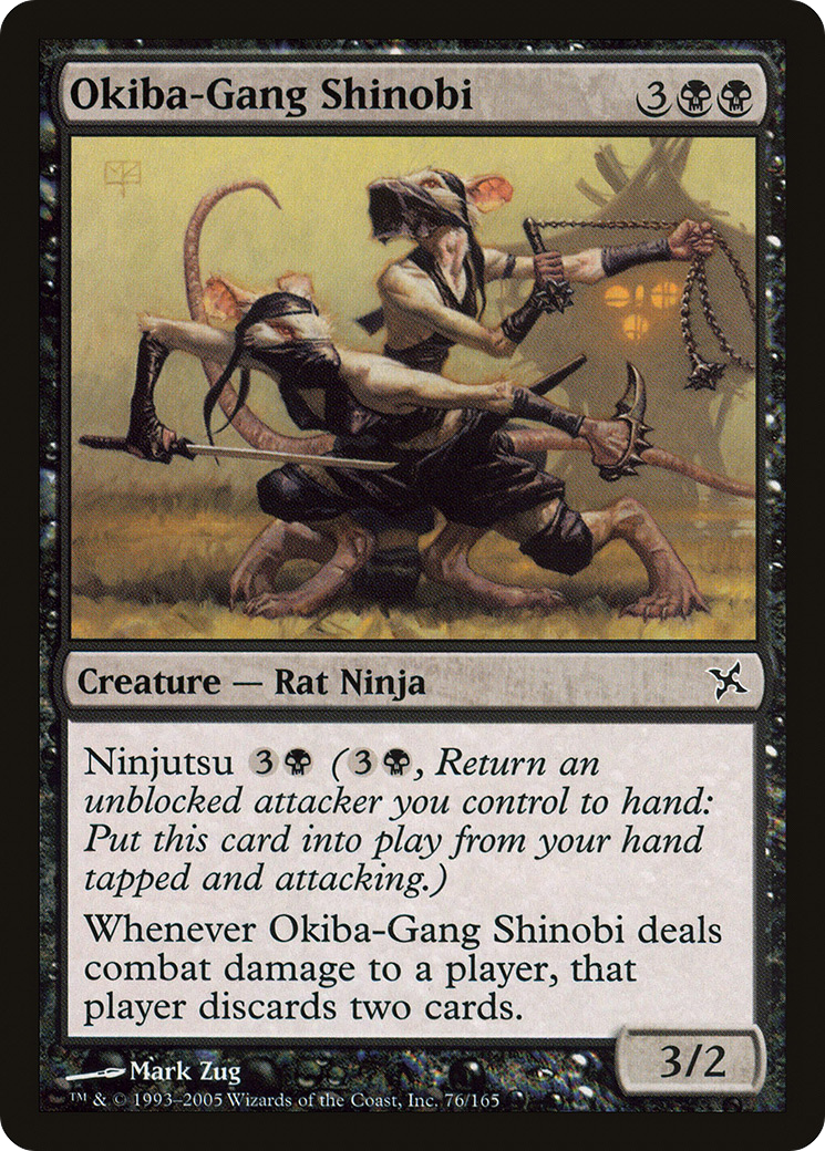 Okiba-Gang Shinobi (076) Foil - Betrayers of Kamigawa