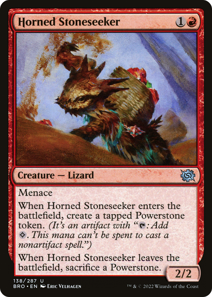 Horned Stoneseeker (138) - The Brothers' War