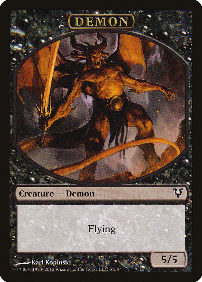 Angel // Demon Double-Sided Token [Open the Helvault] | Silver Goblin