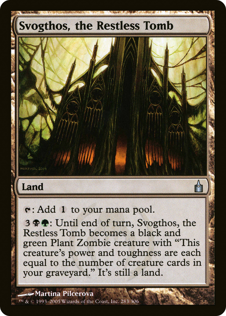 Svogthos, the Restless Tomb (283) - Ravnica: City of Guilds