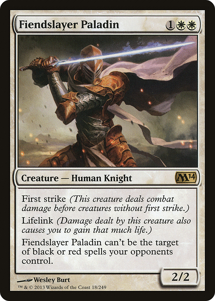 Fiendslayer Paladin (018) - Magic 2014