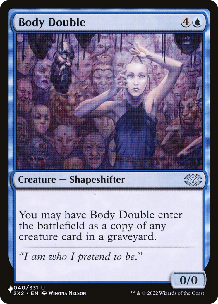 Body Double (2X2-40) - The List