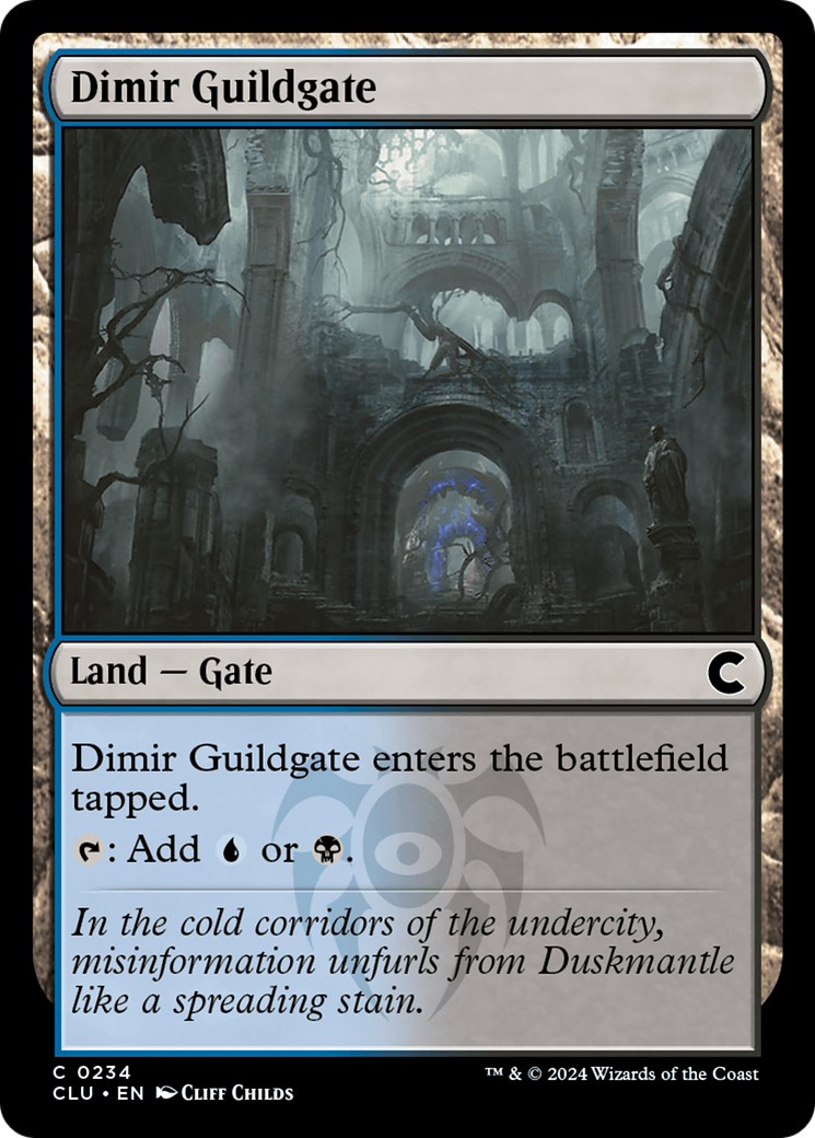 Dimir Guildgate (234) - Ravnica: Clue Edition