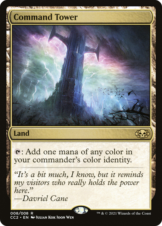 Command Tower (008) - Commander Collection: Black