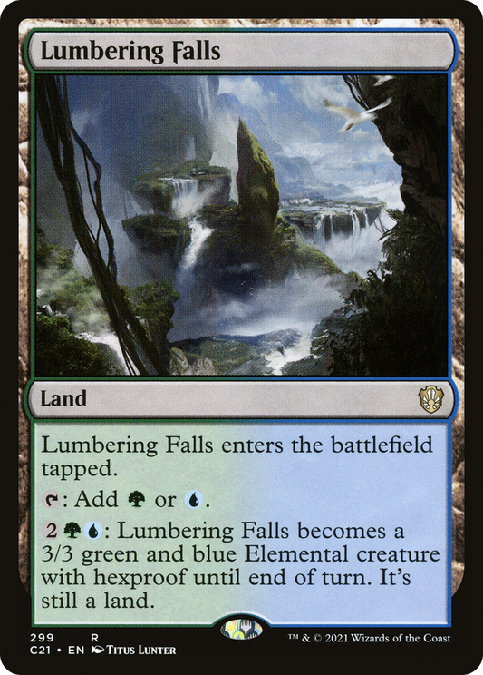 Lumbering Falls (299) - Commander 2021