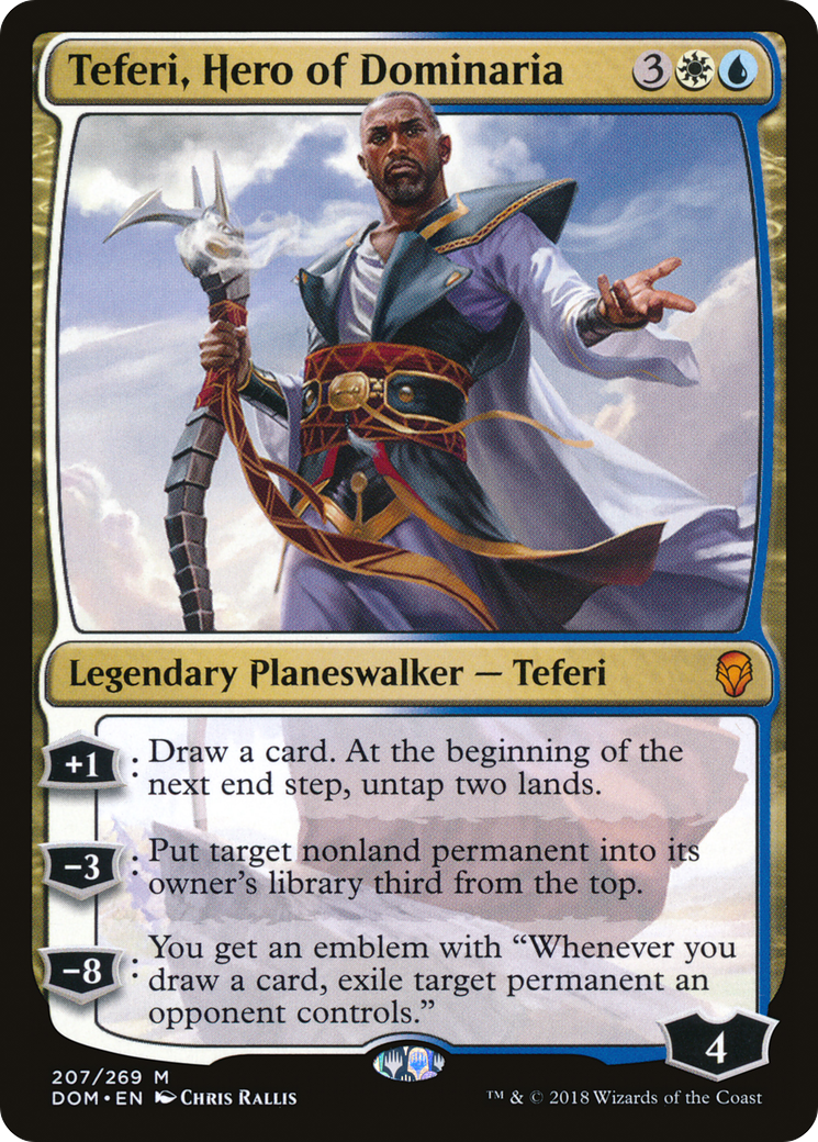 Teferi, Hero of Dominaria [Dominaria] Foil