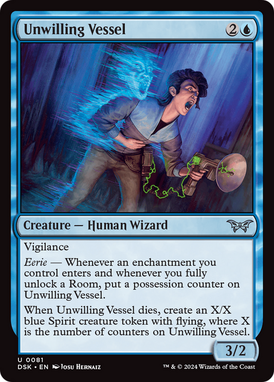 Unwilling Vessel [Duskmourn: House of Horror] Foil