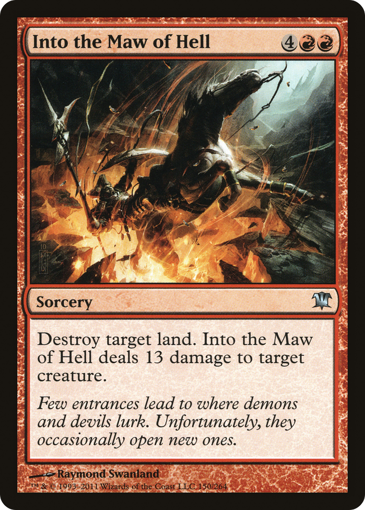 Into the Maw of Hell (150) Foil - Innistrad