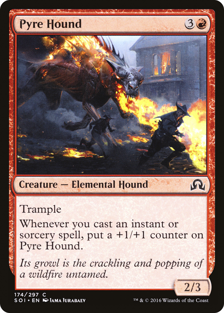 Pyre Hound (174) Foil - Shadows over Innistrad