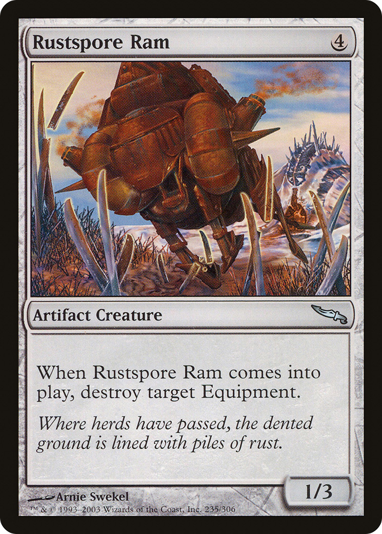 Rustspore Ram [Mirrodin] | Silver Goblin