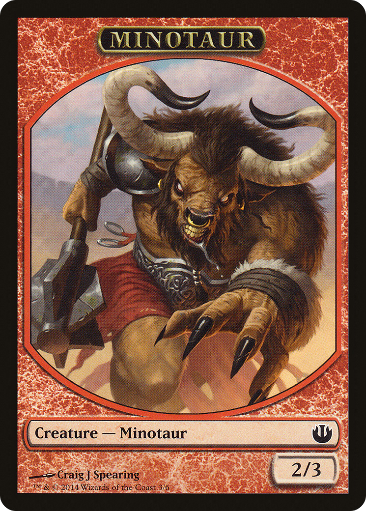 Minotaur Token [Journey into Nyx Tokens] | Silver Goblin