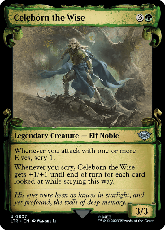 Celeborn the Wise [The Lord of the Rings: Tales of Middle-Earth Showcase Scrolls] Foil