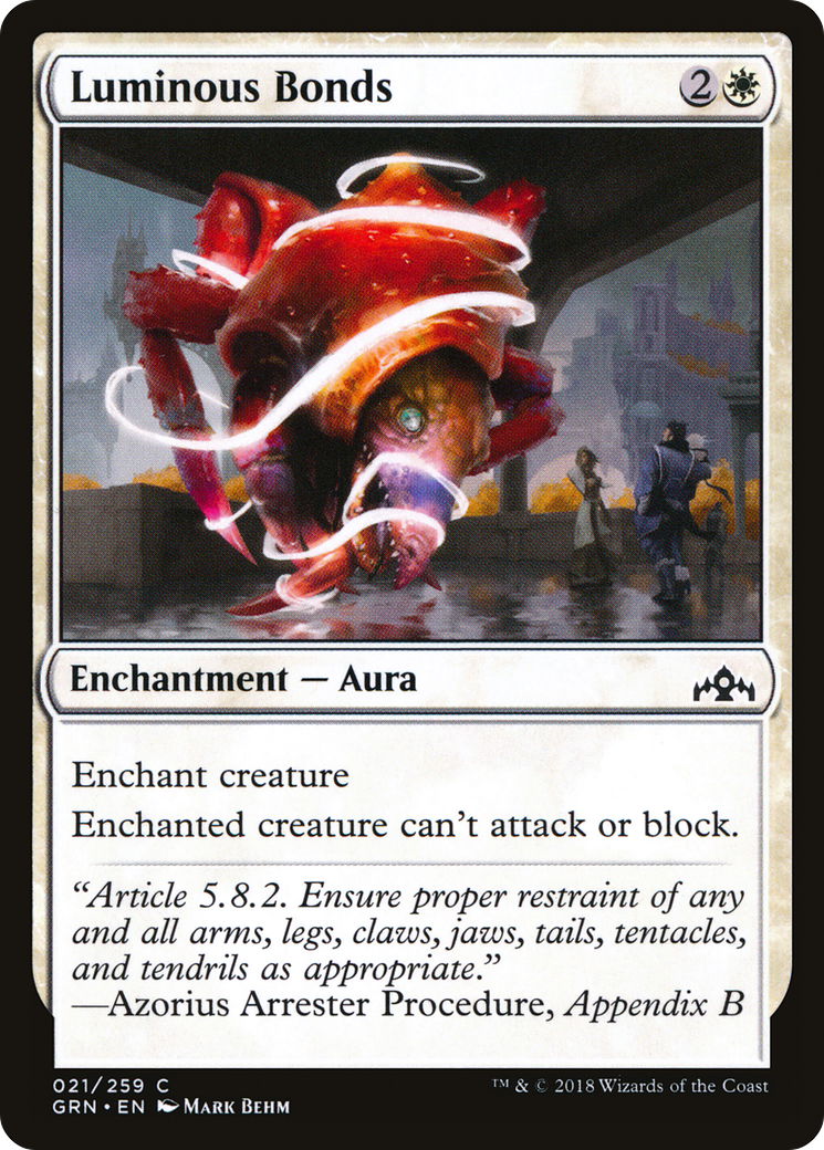 Luminous Bonds (021) - Guilds of Ravnica
