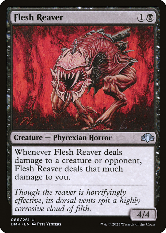 Flesh Reaver [Dominaria Remastered] Foil