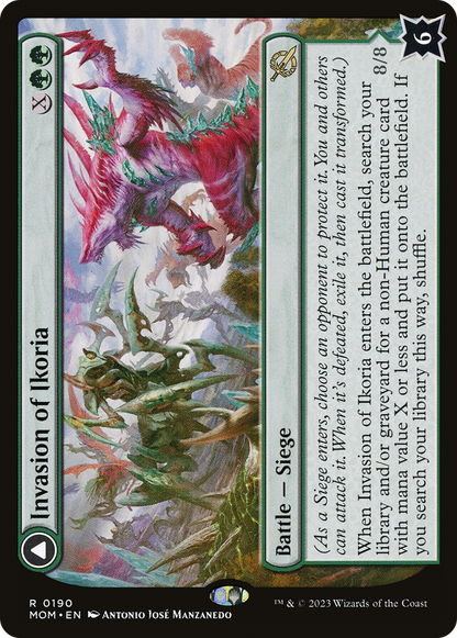 Invasion of Ikoria // Zilortha, Apex of Ikoria (190) Foil - March of the Machine