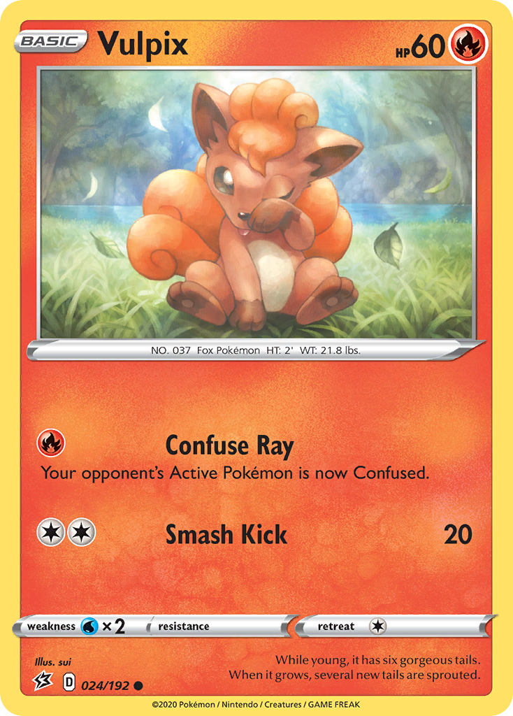 Vulpix (024/192) [Sword & Shield: Rebel Clash] | Silver Goblin