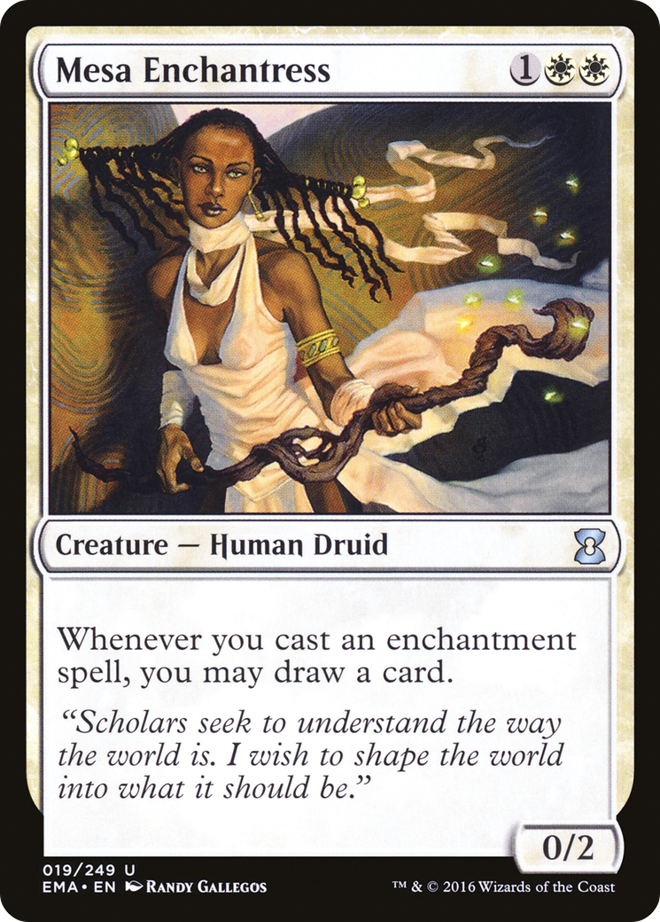 Mesa Enchantress (019) - Eternal Masters