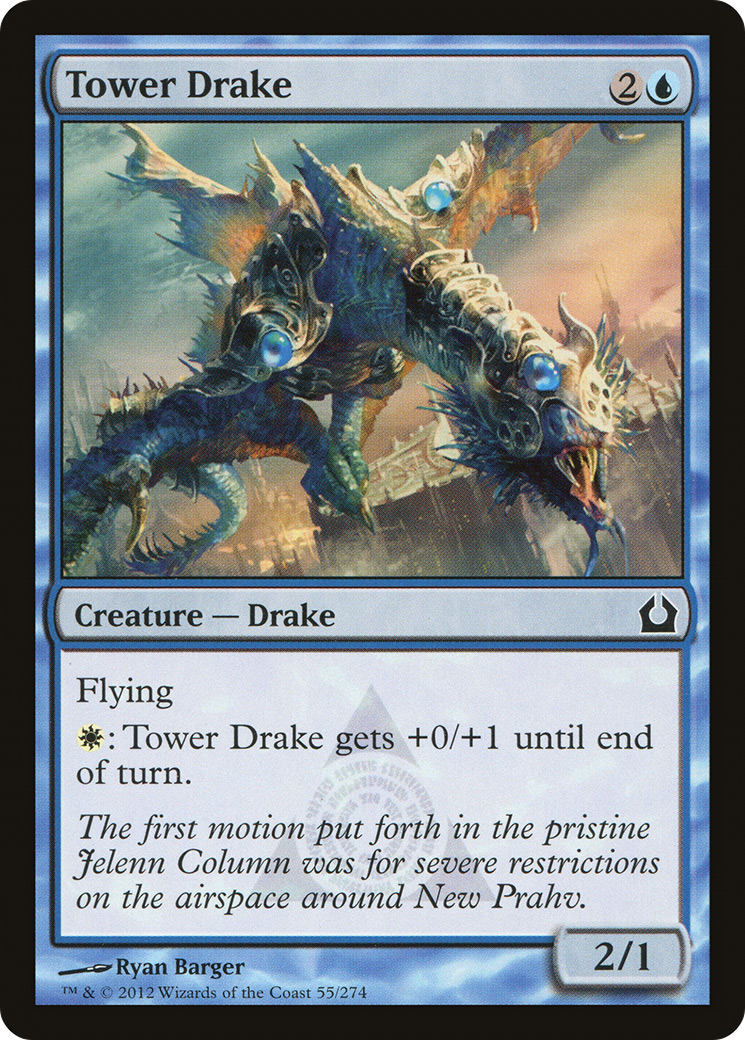 Tower Drake (055) Foil - Return to Ravnica