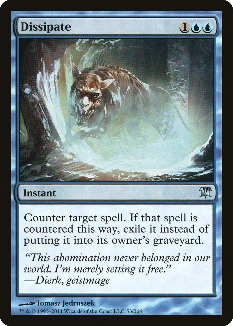 Dissipate (053) Foil - Innistrad