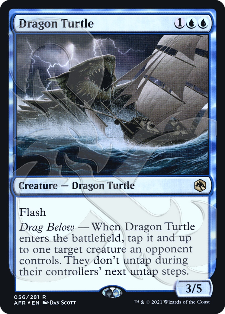 Dragon Turtle (056) Foil - Adventures in the Forgotten Realms Promos