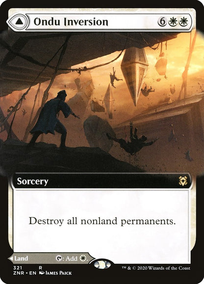 Ondu Inversion (Extended Art) (321) Foil - Zendikar Rising