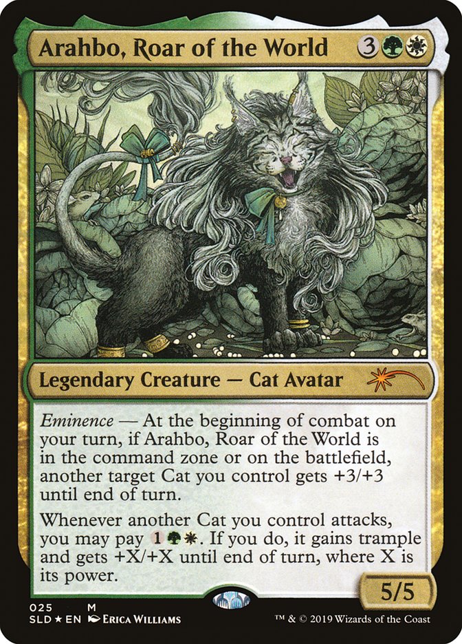 Arahbo, Roar of the World [Secret Lair Drop Series] | Silver Goblin