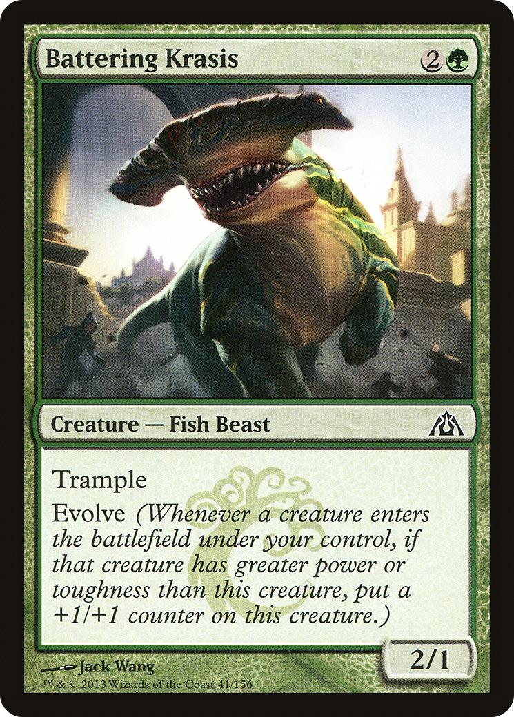 Battering Krasis (041) Foil - Dragon's Maze