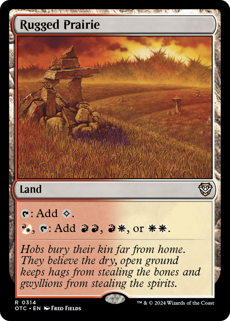 Rugged Prairie (314) - Outlaws of Thunder Junction Commander