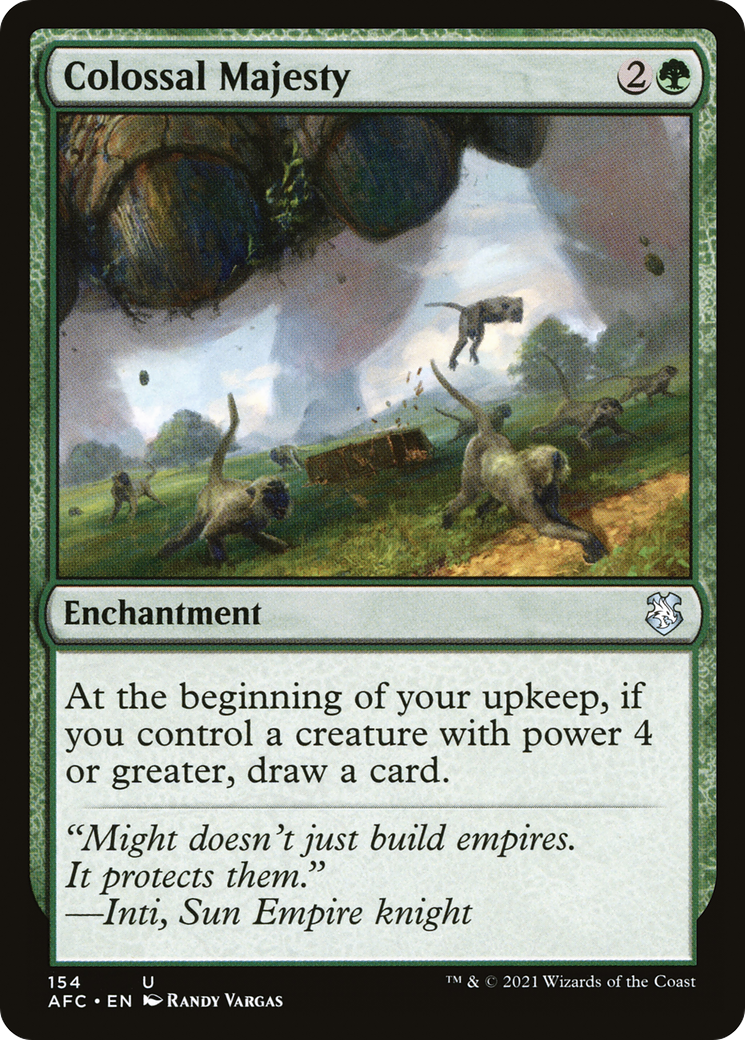 Colossal Majesty (154) - Forgotten Realms Commander