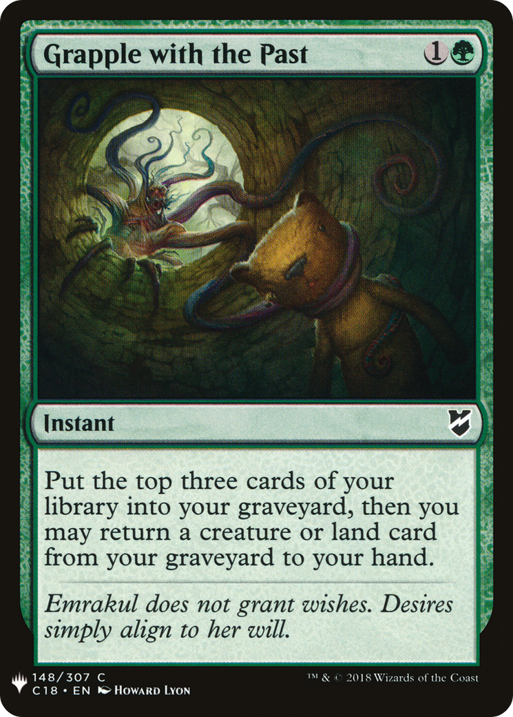 Grapple with the Past (C18-148) - The List